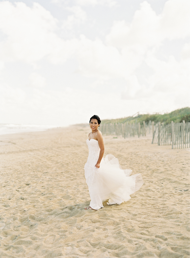 Vicki Grafton Photographer | Duck NC Fine Art Film Wedding Photographer | Sanderling Resort Wedding