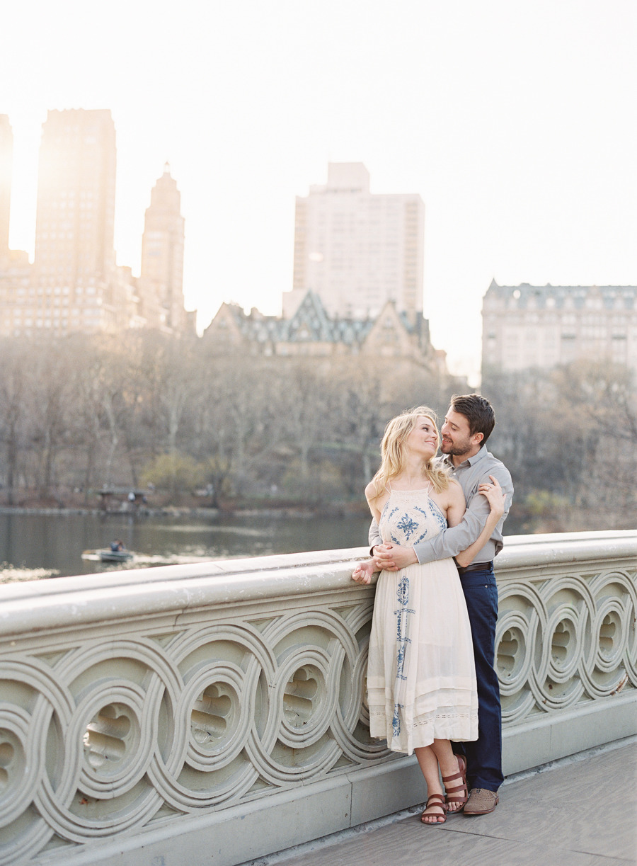 Vicki Grafton Photography | NY Fine Art Film Wedding Photographer | Central Park Engagement 