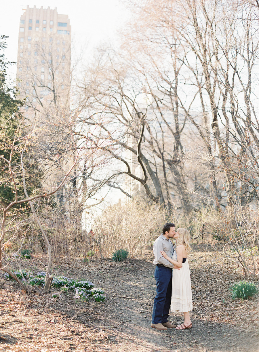 Vicki Grafton Photography | NY Fine Art Film Wedding Photographer | Central Park Engagement 