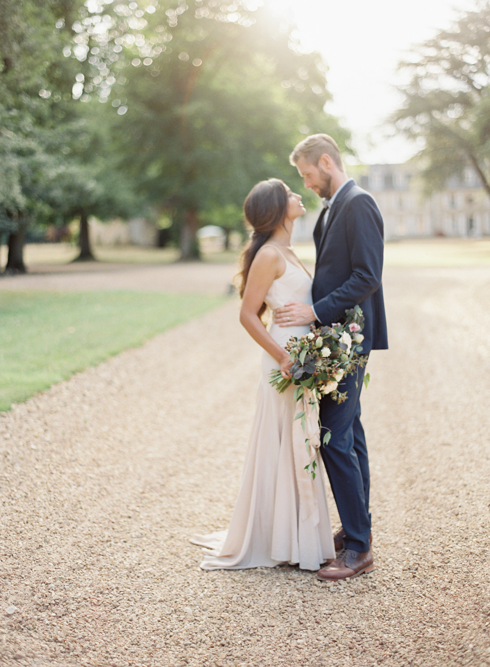  Vicki Grafton Photography Fine Art Film Destination Wedding Photographer | Intimate French Chateau Wedding |&nbsp;Fine art film French château couples session during The Artist Holiday |&nbsp;Styling by  Ginny Au &nbsp;| Florals  Amy Merrick &nbsp;|