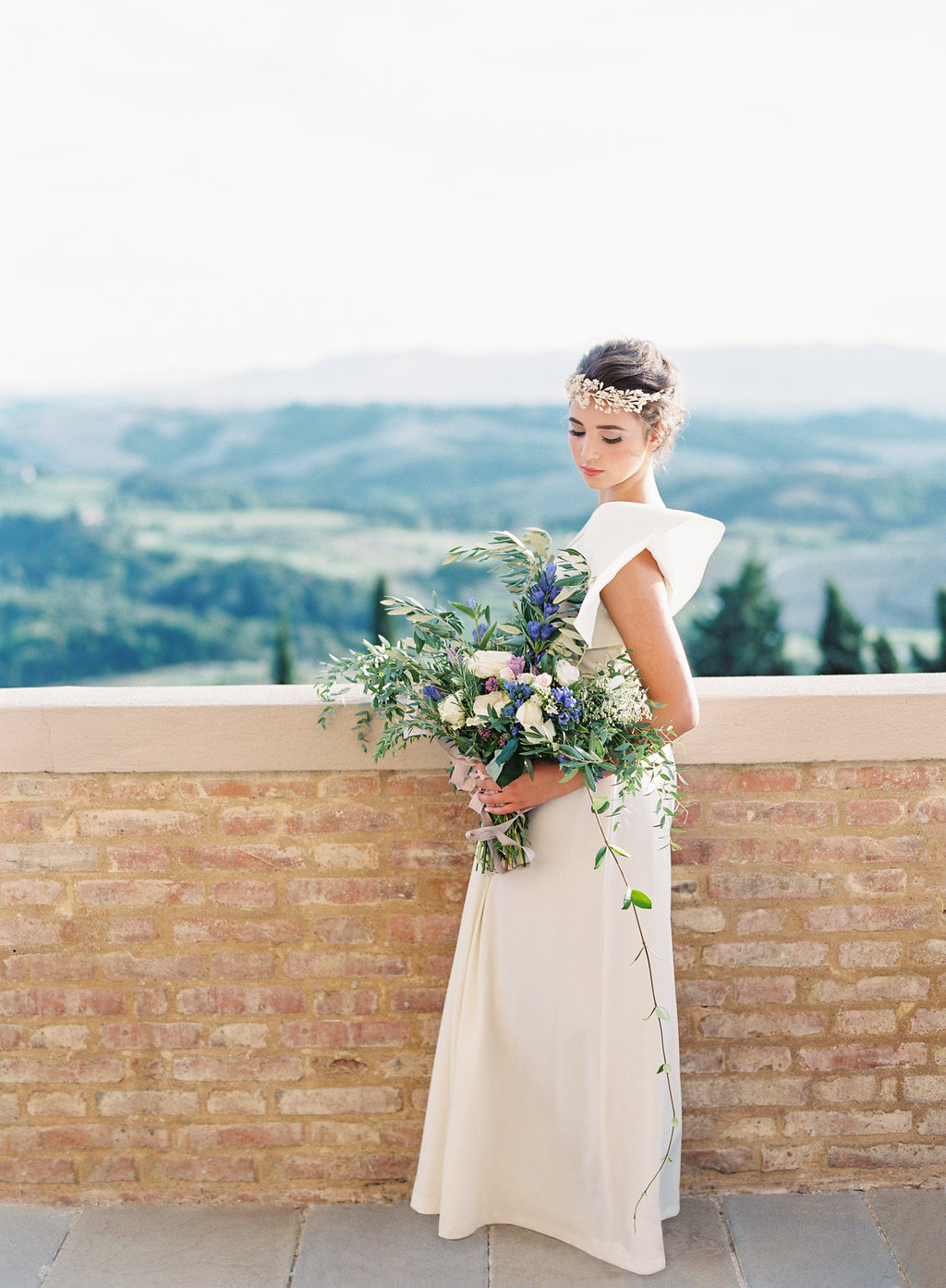 Tuscany Wedding Photographer | Castelalfi Resort Italy Tuscan Bridal 