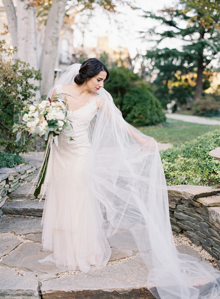 DC Film Wedding Photographer | Meridian House Wedding  | Fine Art Film Charlottesville Virginia Wedding Photographer | Sarah Janks Wedding Dress 