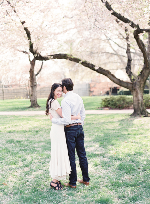 Vicki Grafton Photography | DC Cherry Blossom Session | Middleburg Virginia Goodstone Inn Film Wedding Photographer | Charlottesville Wedding Photographer 